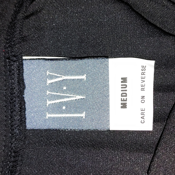 Black top & long pleated skirt set, top S, skirt M, NWT - Picture 10 of 10